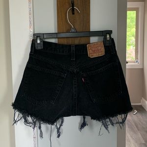 Black Levi shorts